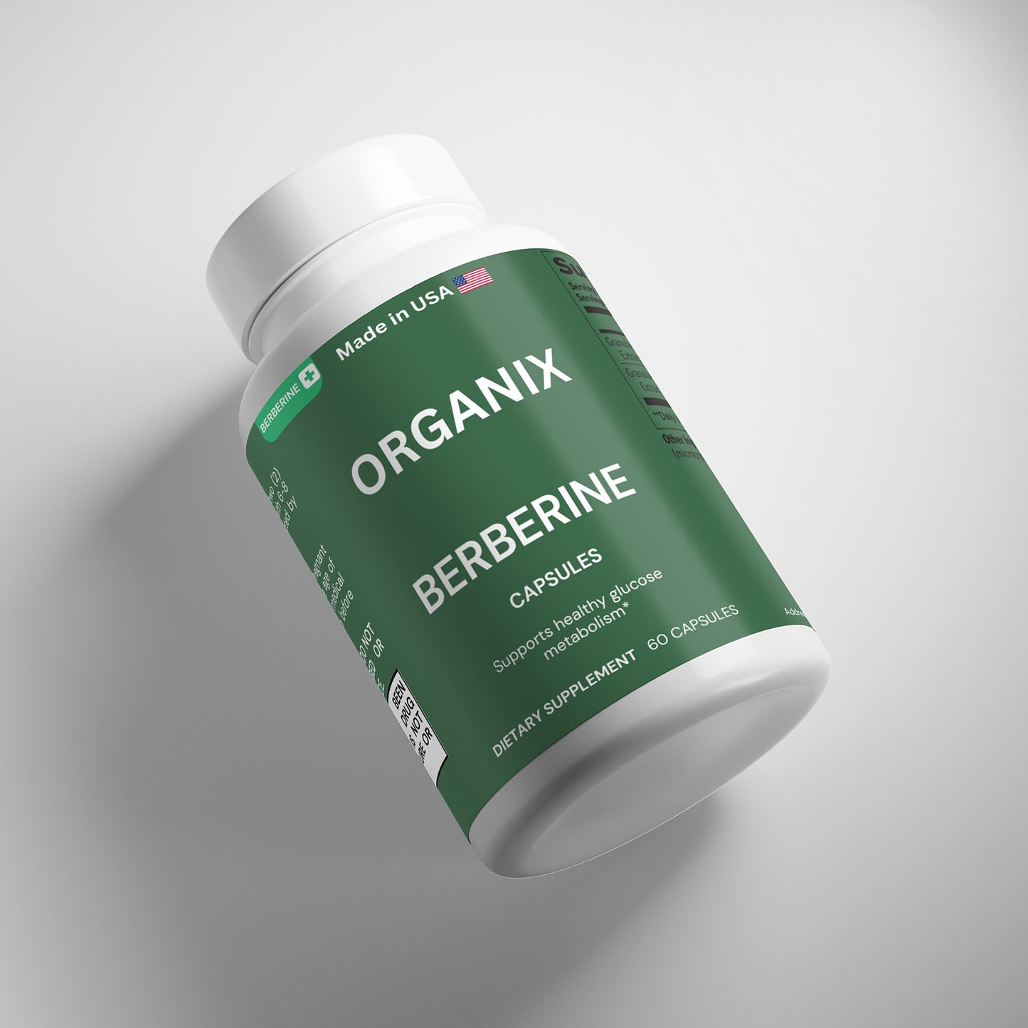 Organix™- Berberina 60 Cápsulas