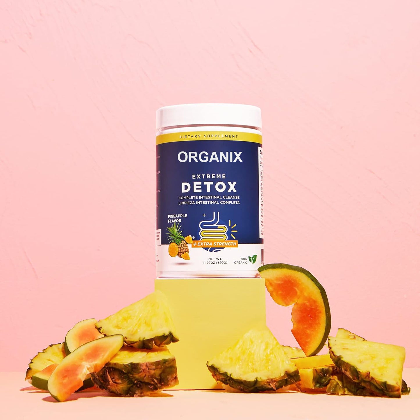 Buy 1 Get 1 Free - Organix™ - Extreme Detox Powder Pineapple & Mango