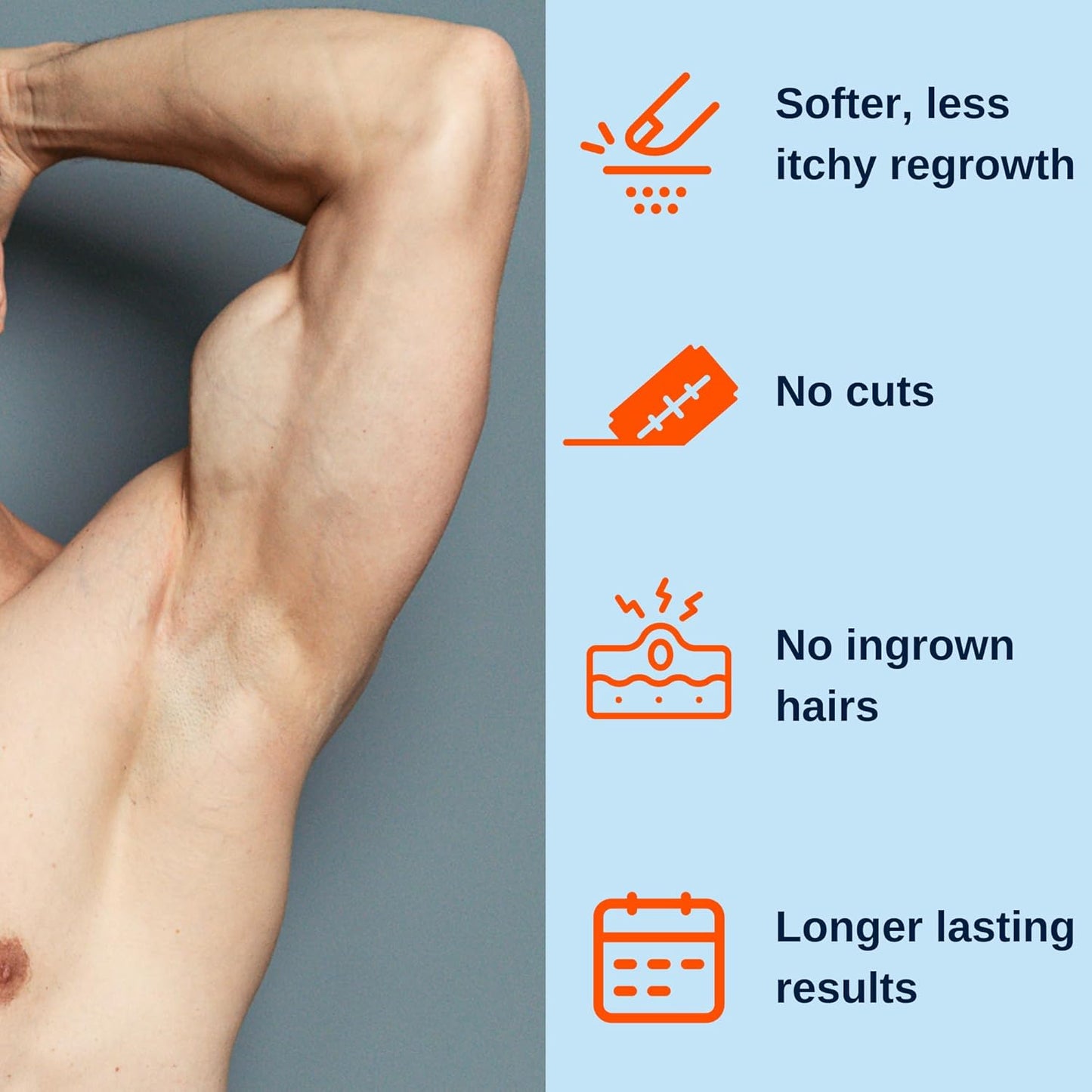 Buy 1 Get 1 Free - Organix™ - Intimate Hair Removal Cream for Men