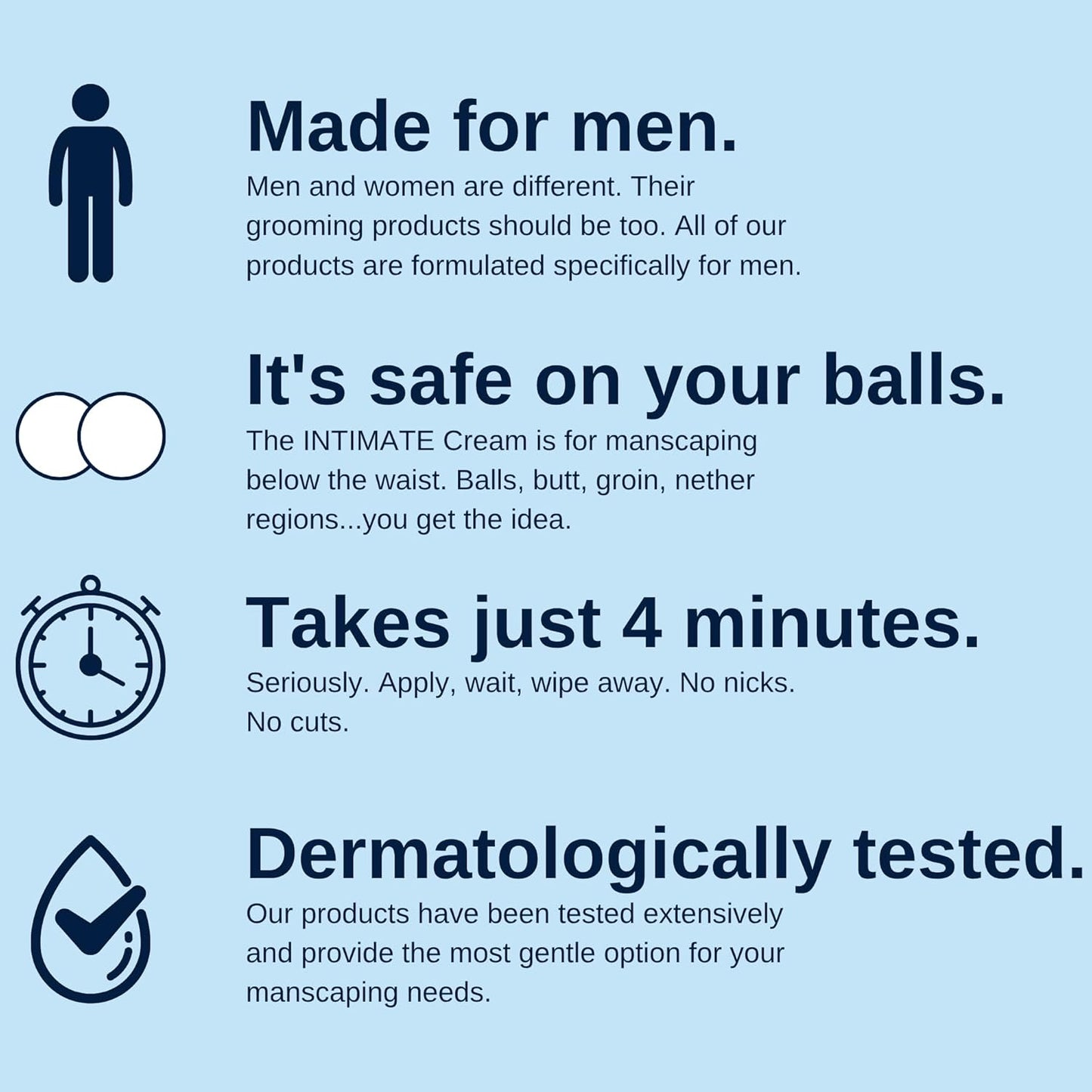 Buy 1 Get 1 Free - Organix™ - Intimate Hair Removal Cream for Men