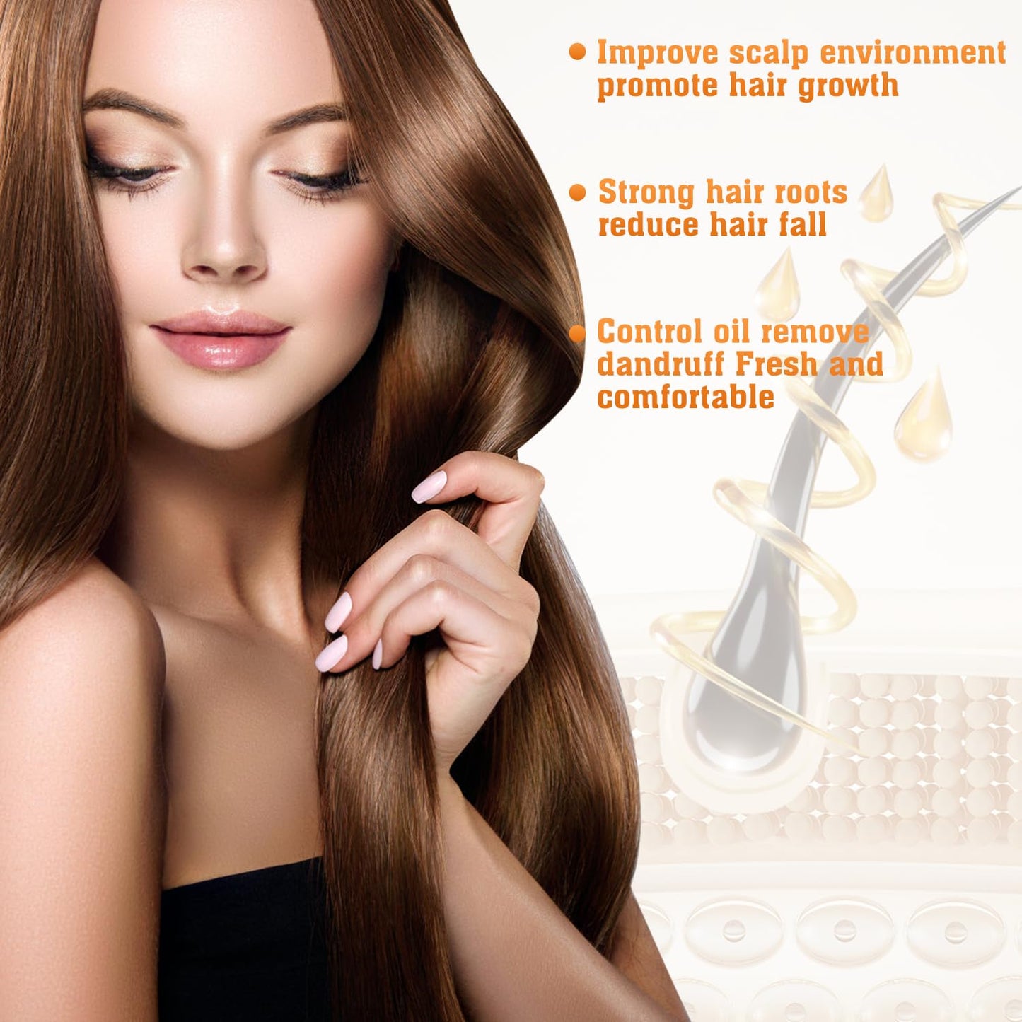 Buy 1 Get 1 Free - Organix™ - Korean Anti-Hair Fall Shampoo