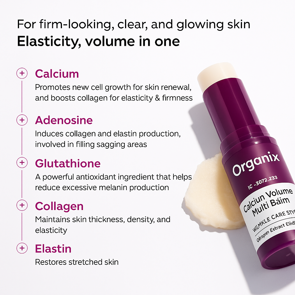 Buy 1 Get 1 Free - Organix™ - Calcium Volume Multi Balm