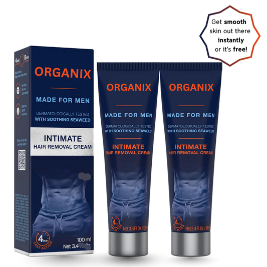 Buy 1 Get 1 Free - Organix™ - Intimate Hair Removal Cream for Men