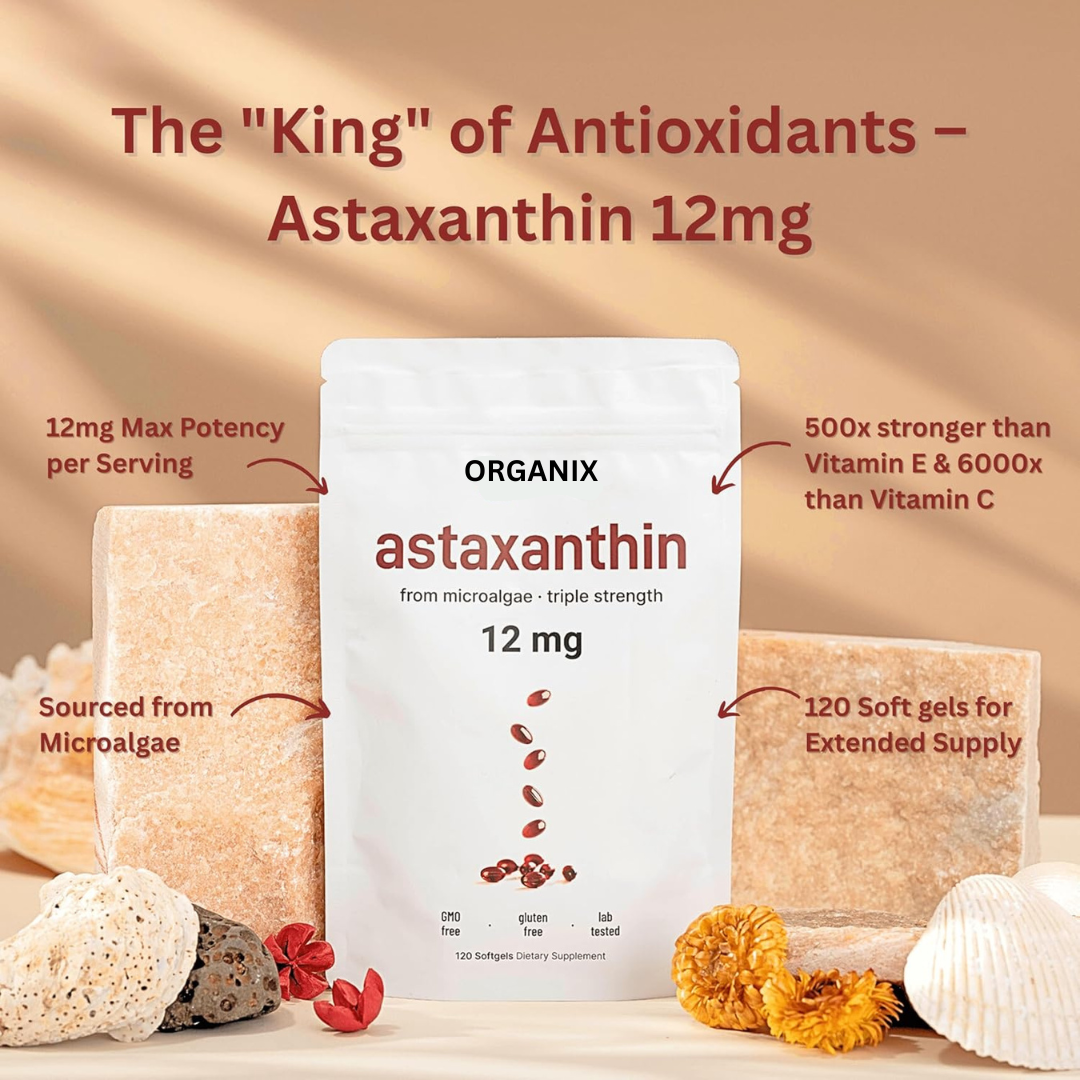 Buy 1 Get 1 Free - Organix™ - Astaxanthin 12mg