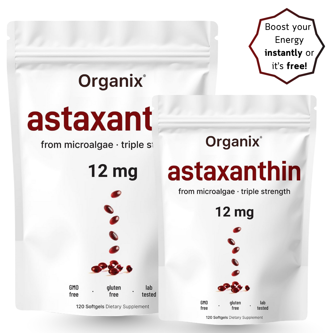 Buy 1 Get 1 Free - Organix™ - Astaxanthin 12mg