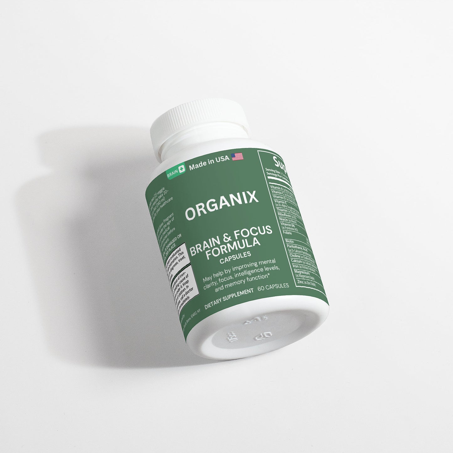 Organix™- Brain & Focus Formula