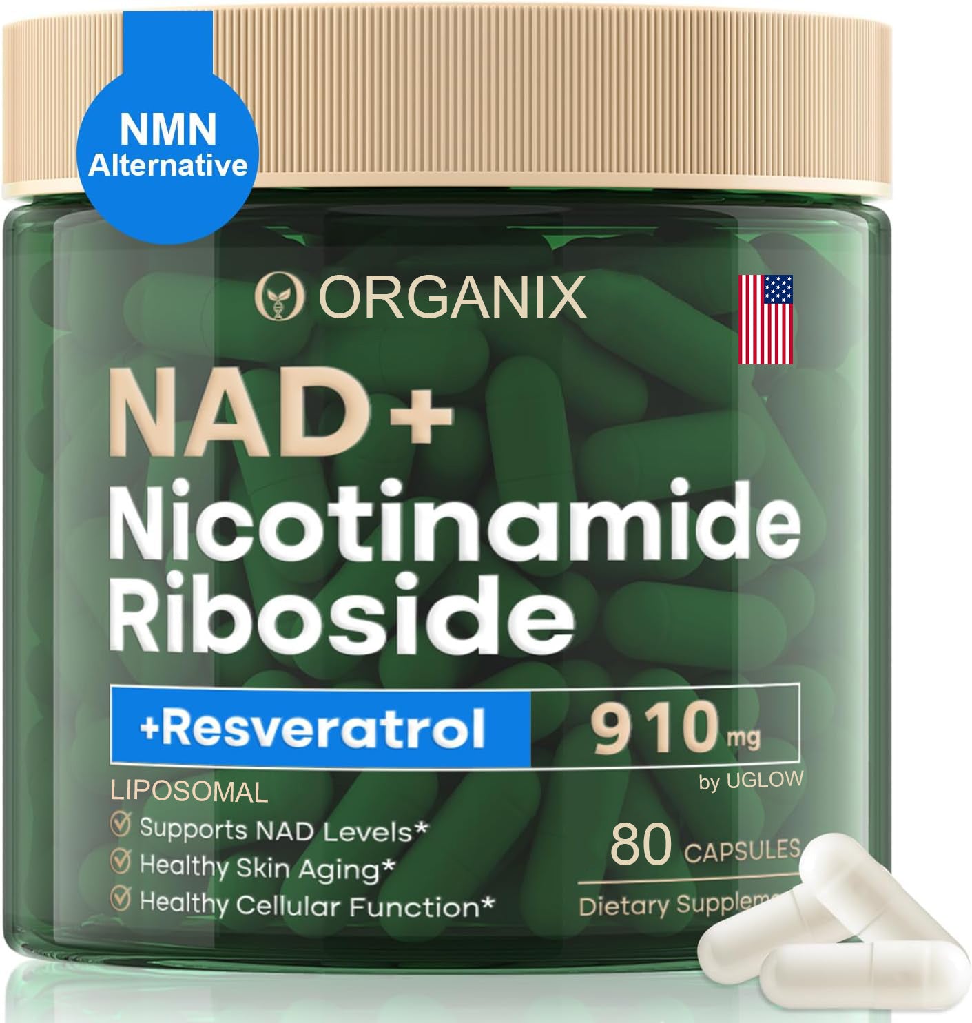 Organix™ - Apoyo al envejecimiento con NAD NR900