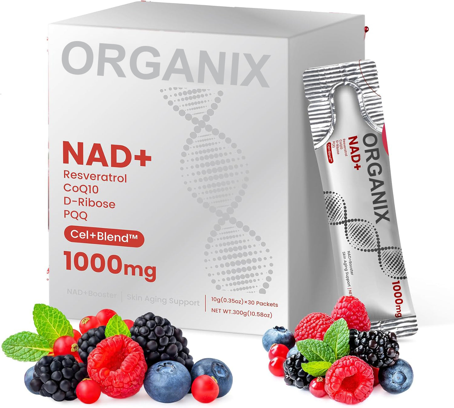 Organix™ - 1000mg NAD+ Berry Flavor