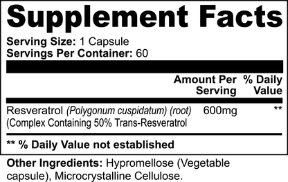 Organix™- NAD Resveratrol 50% 600mg