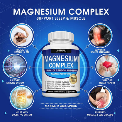 Buy 1 Get 1 Free - Organix™ - Magnesium Complex