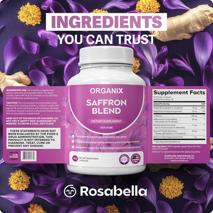 Buy 1 Get 1 Free - Organix™ - Saffron Blend Supplement