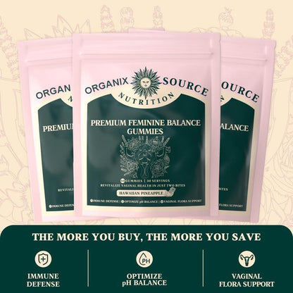 Buy 1 Get 1 Free - Organix™ - Feminine Balance Gummies