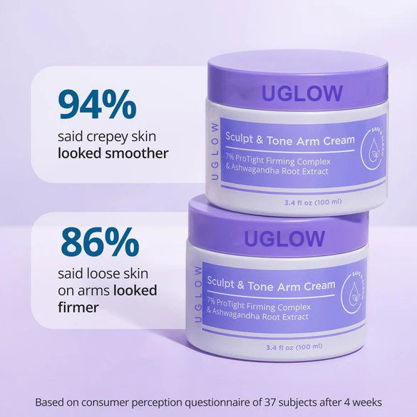 UGLOW™ - Crema para esculpir y tonificar los brazos