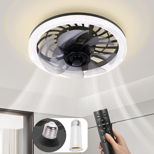 Ceiling Fan with Light and Remote