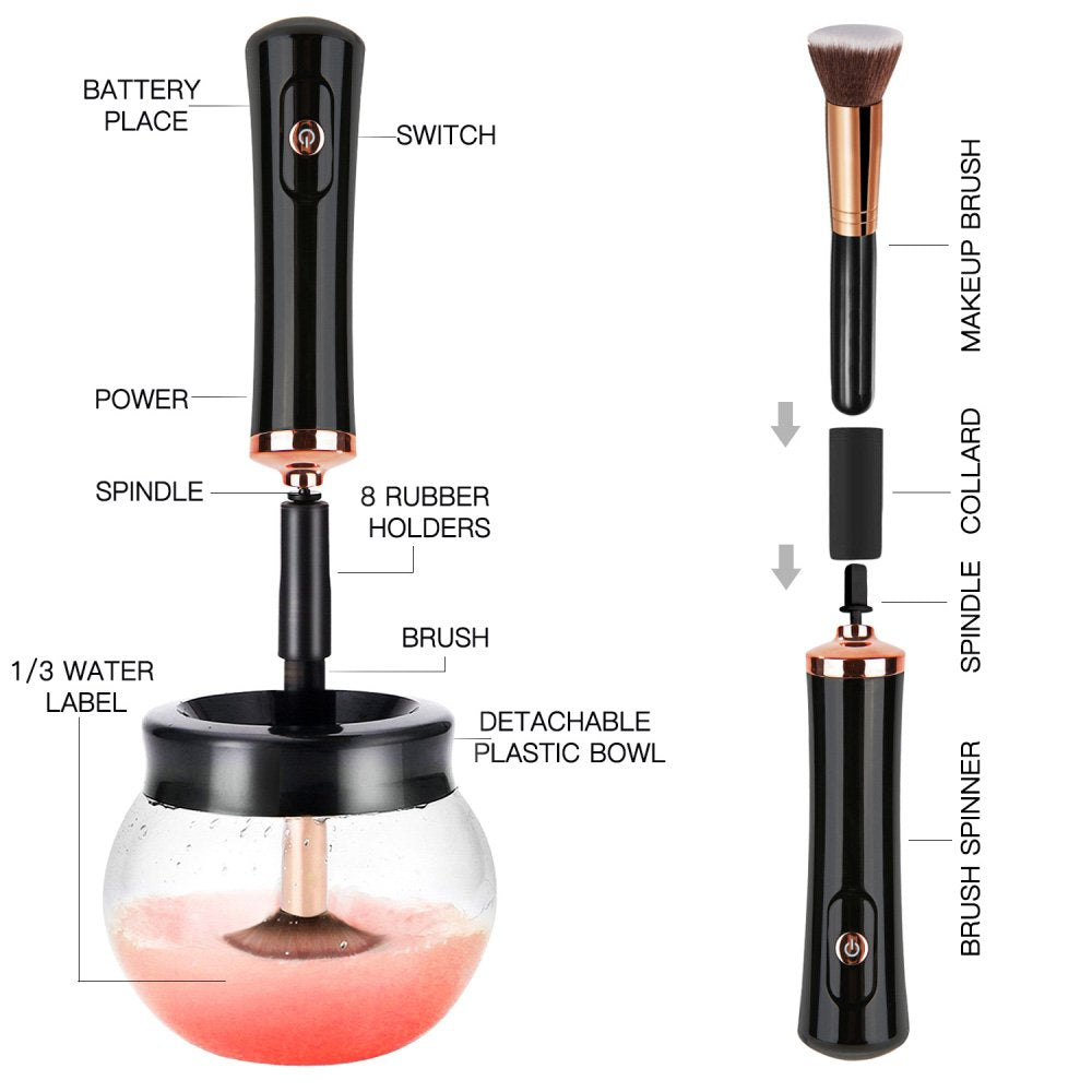 UGlow™ - Premium Makeup Brush Cleaner Dryer