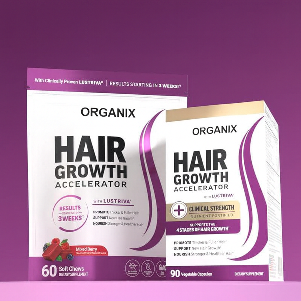 Organix™ - Acelerador del crecimiento del cabello