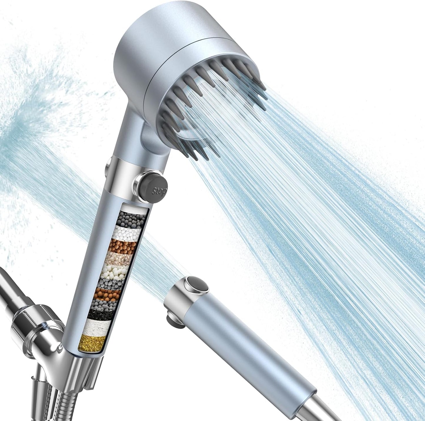 UGLOW™ - Filter Booster Shower Head