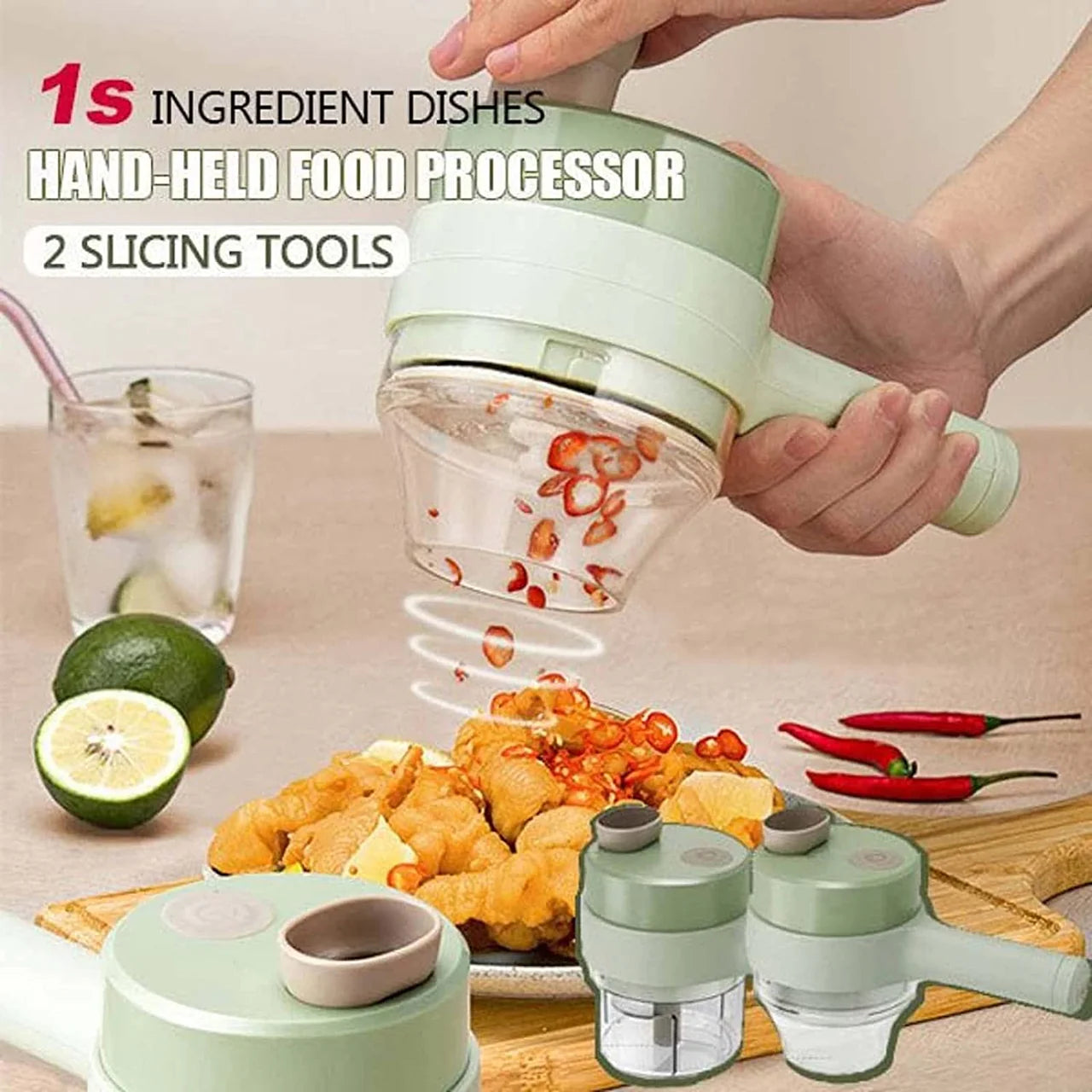 Slicier - 4 in 1 Vegetable Cutter Set