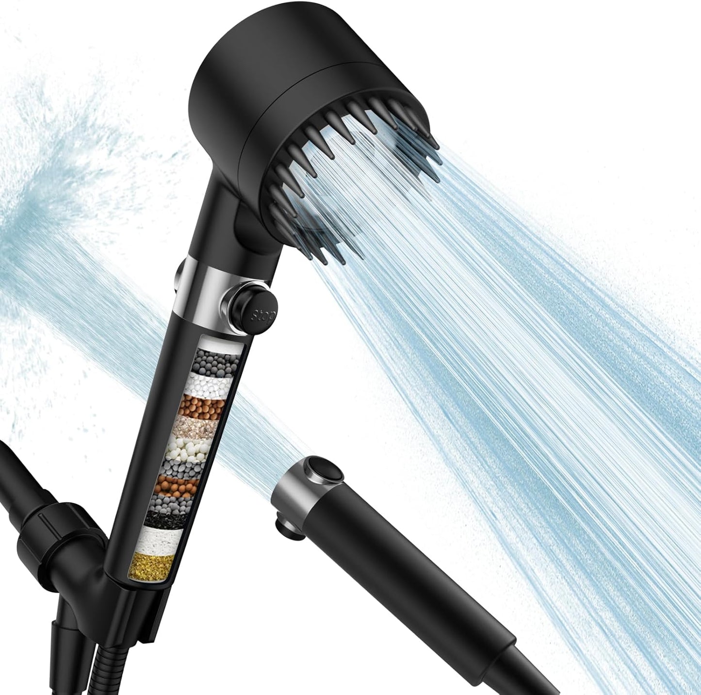 UGLOW™ - Filter Booster Shower Head