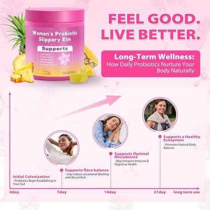 Buy 1 Get 1 Free - Organix™ - Women’s Probiotics + Slippery Elm