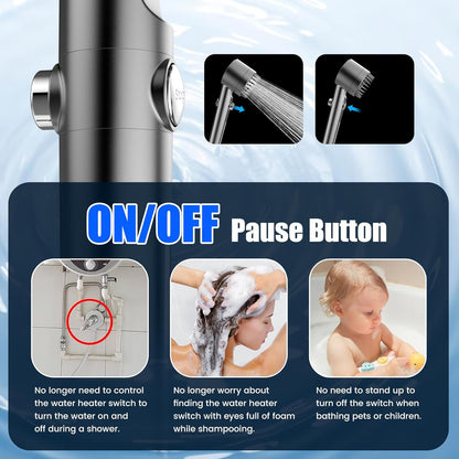 Organix™ - Filtered High Pressure Shower Head