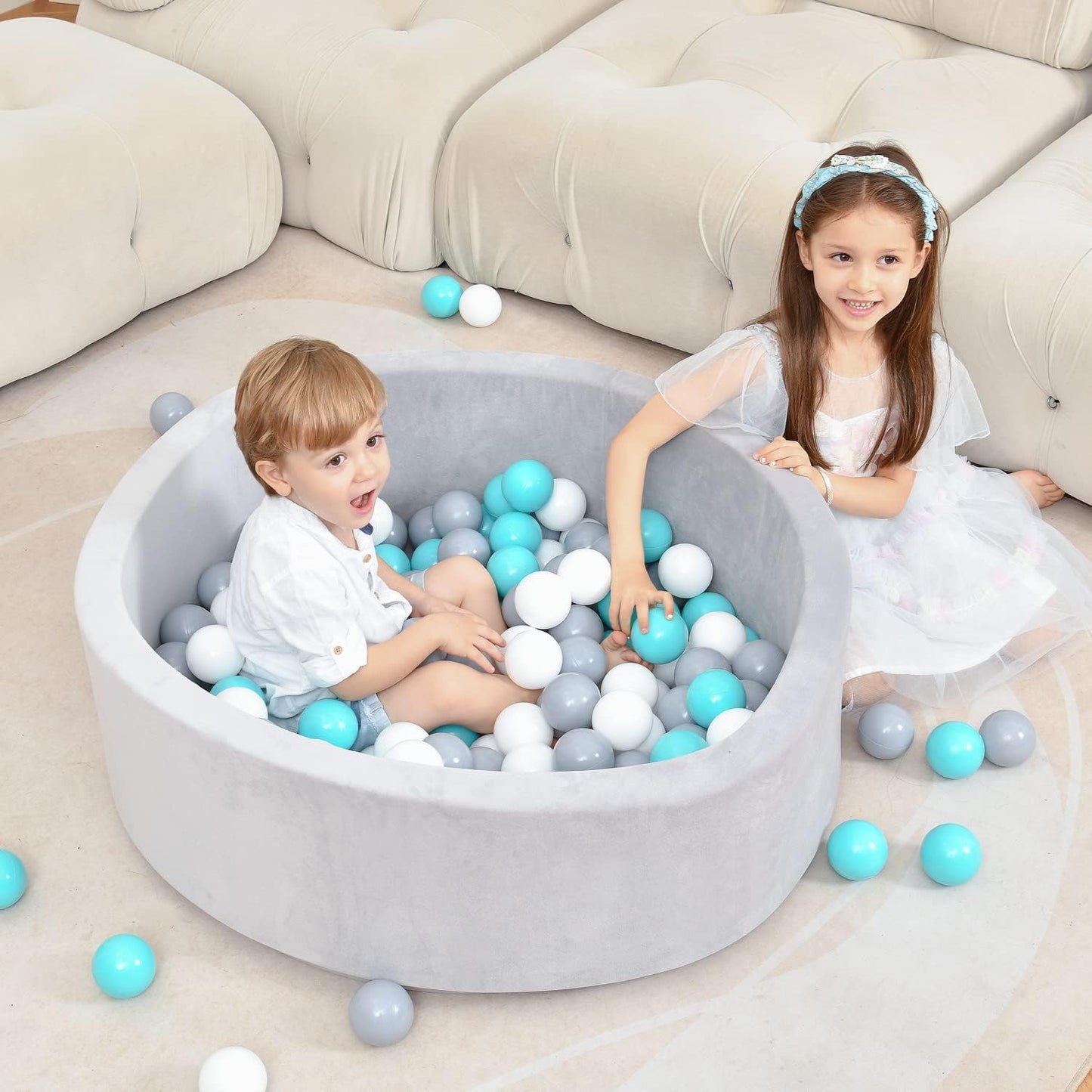 Foam Ball Pit - 35.4in / 90cm