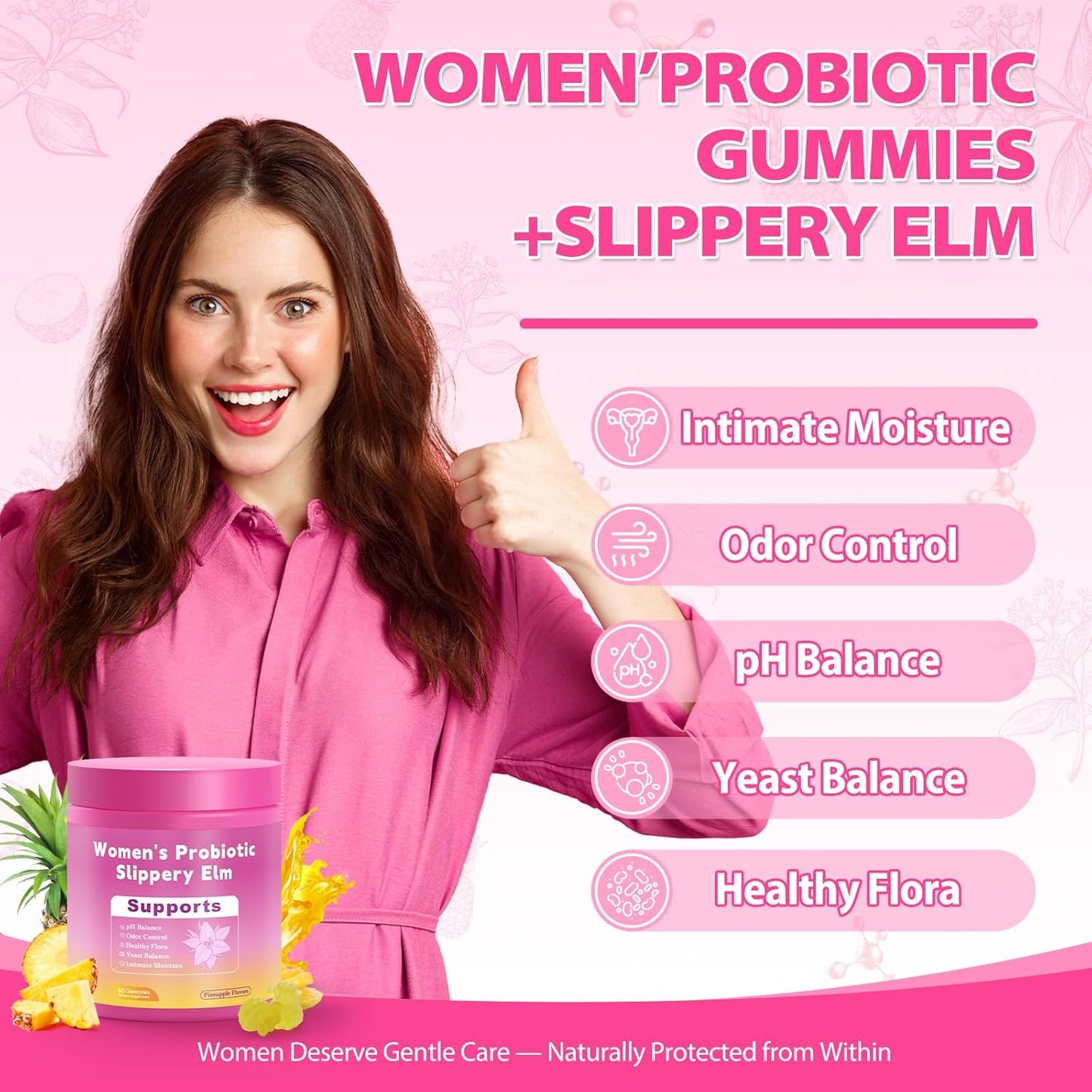 Buy 1 Get 1 Free - Organix™ - Women’s Probiotics + Slippery Elm