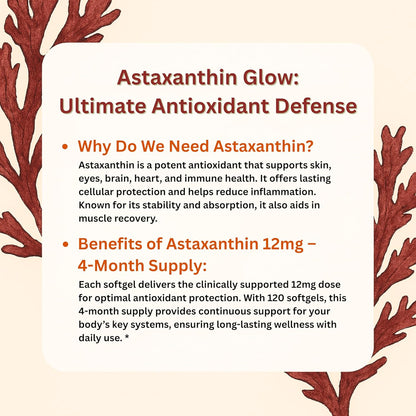Buy 1 Get 1 Free - Organix™ - Astaxanthin 12mg