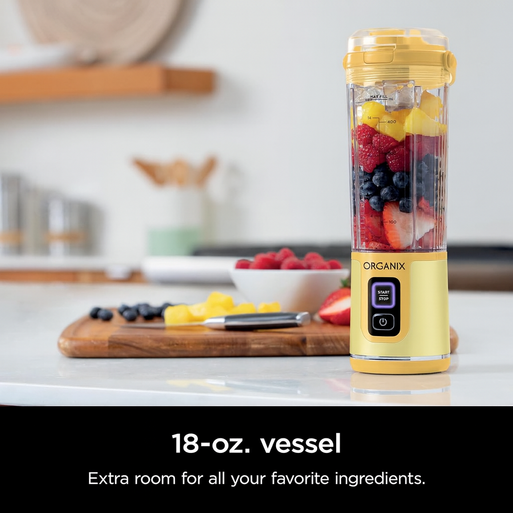 Organix™ - Blast Portable Blender + Free Super Greens