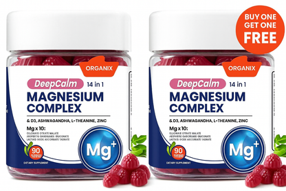 Buy 1 Get 1 Free - Organix™ - 14-in-1 Magnesium Gummies