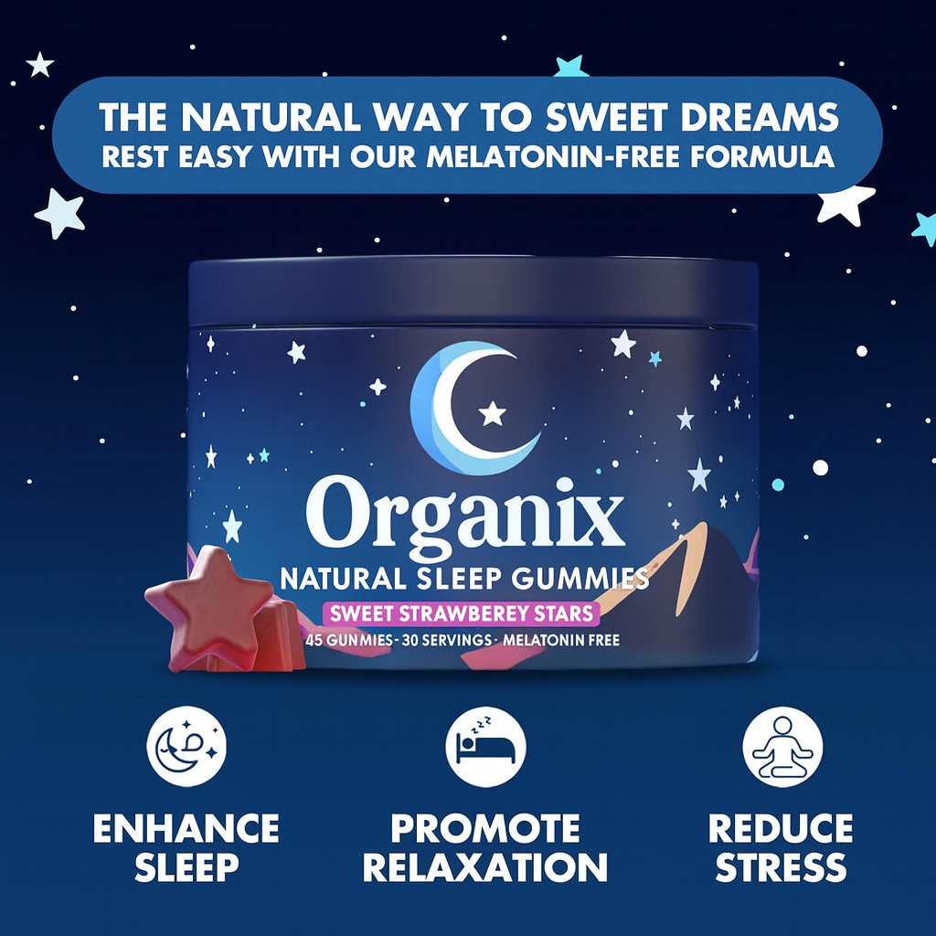 Buy 1 Get 1 Free - Organix™ - Natural Sleep Gummies