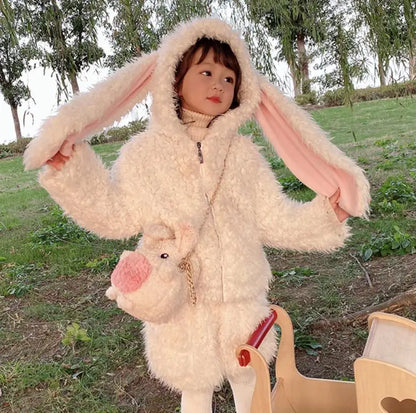 Winter Baby Bunny Costume