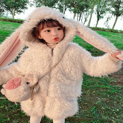 Winter Baby Bunny Costume