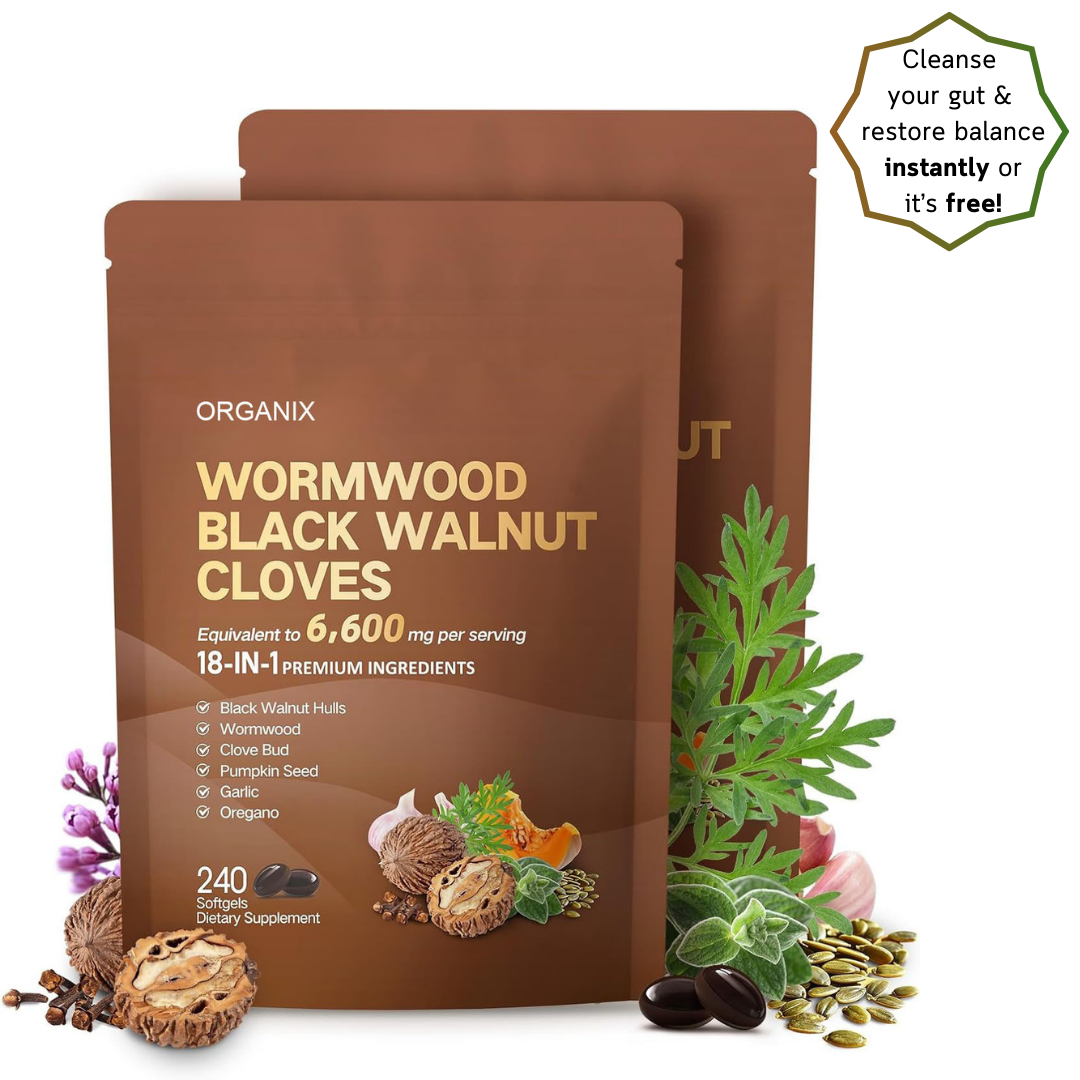 Buy 1 Get 1 Free - Organix™ - Wormwood Black Walnut Cloves Capsules