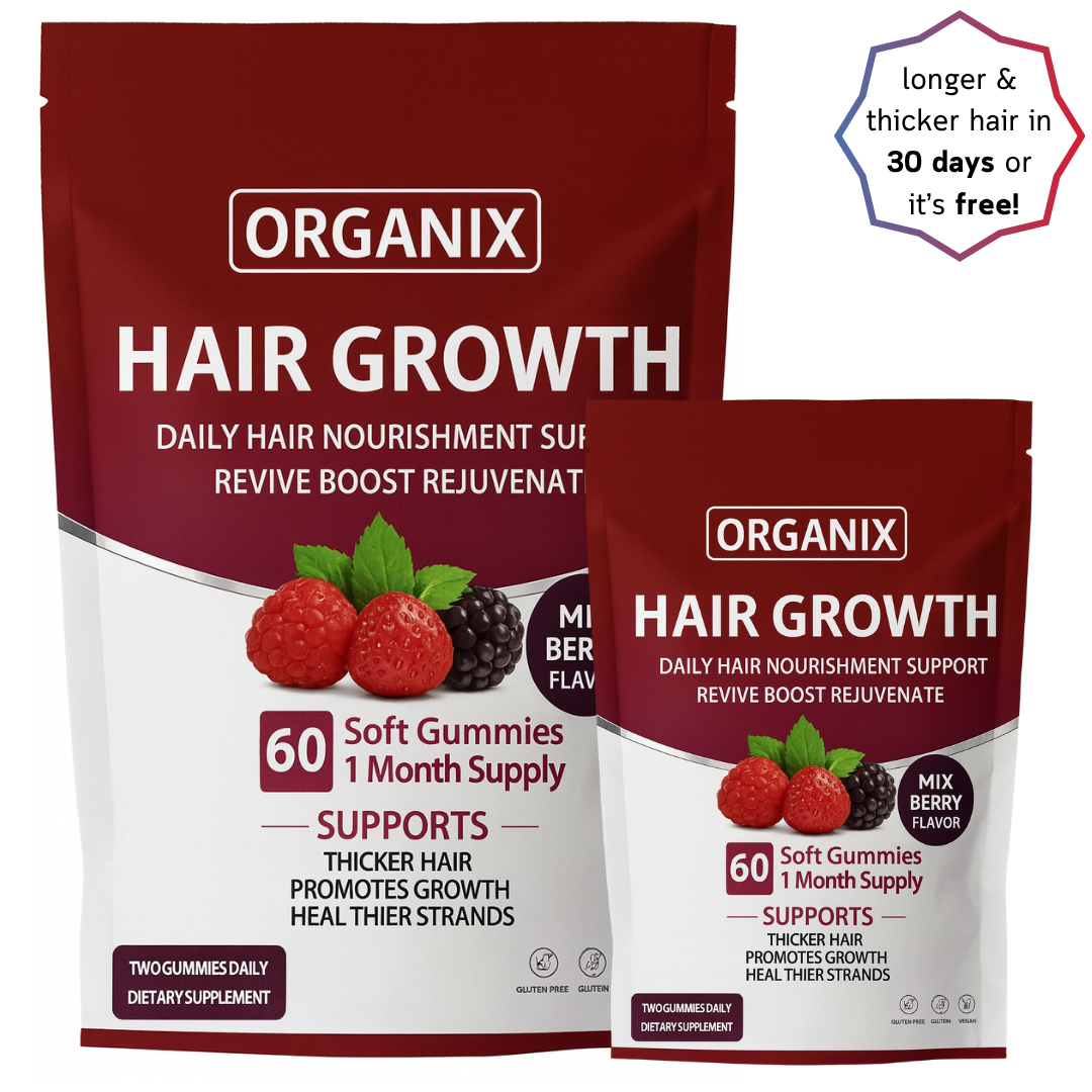 Buy 1 Get 1 Free - Organix™ - Hair Growth Gummies