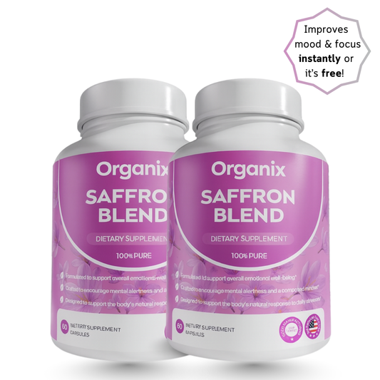 Buy 1 Get 1 Free - Organix™ - Saffron Blend Supplement