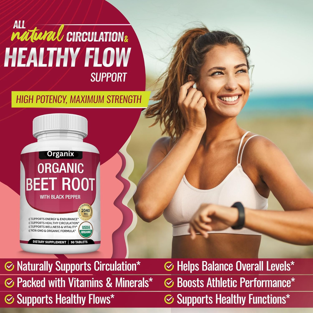 Buy 1 Get 1 Free - Organix™ - Organic Beet Root Tablets