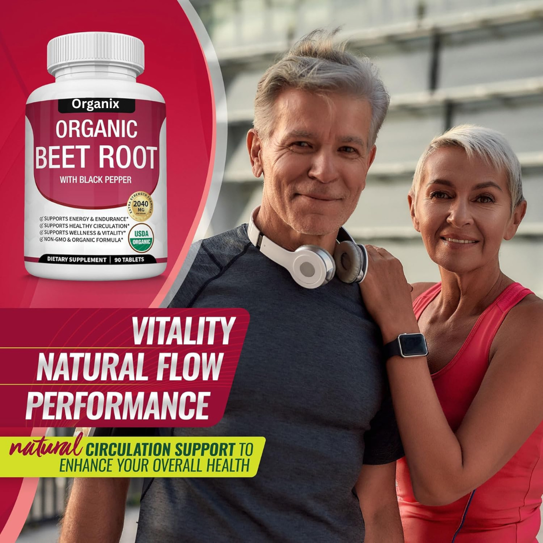 Buy 1 Get 1 Free - Organix™ - Organic Beet Root Tablets