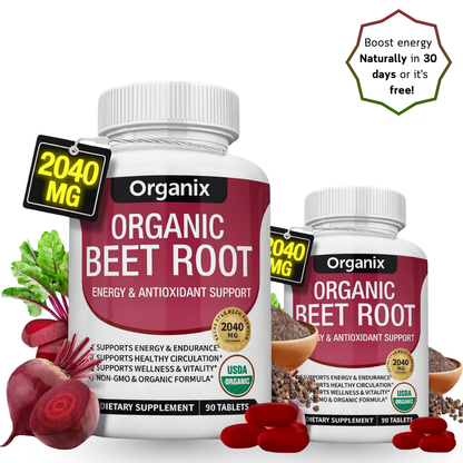 Buy 1 Get 1 Free - Organix™ - Organic Beet Root Tablets