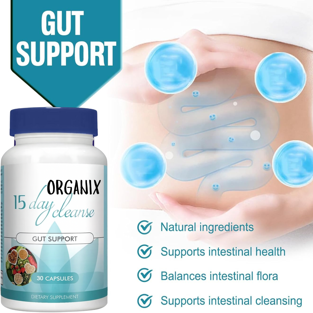 Buy 1 Get 1 Free - Organix™ - 15 Day Gut & Colon Cleanse