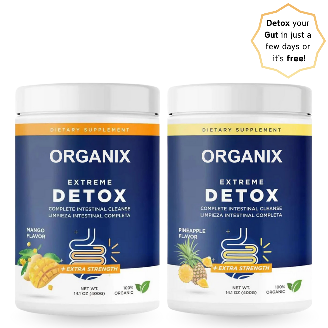 Buy 1 Get 1 Free - Organix™ - Extreme Detox Powder Pineapple & Mango