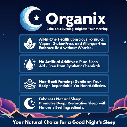 Buy 1 Get 1 Free - Organix™ - Natural Sleep Gummies
