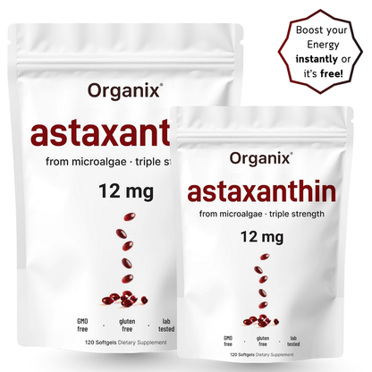 Buy 1 Get 1 Free - Organix™ - Astaxanthin 12mg