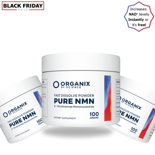 Compre 1 y llévese 1 gratis - Organix™ - NMN (mononucleótido de nicotinamida) en polvo puro 