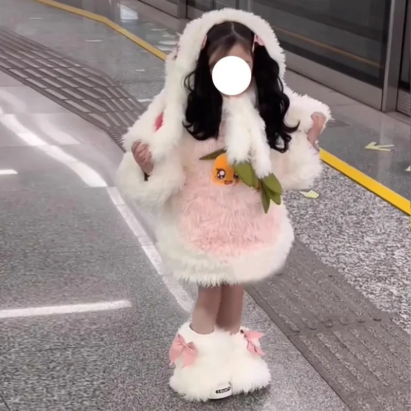 Winter Baby Bunny Costume