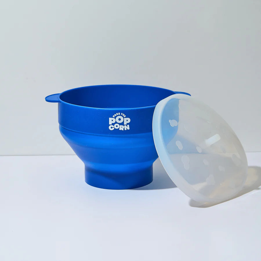 The Microwave Popcorn Popper Bowl with Lid