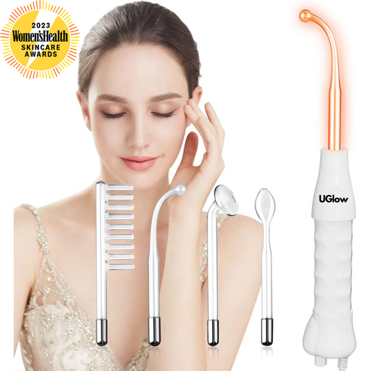 UGlow® 6-in-1 Therapy High Frequency Wand