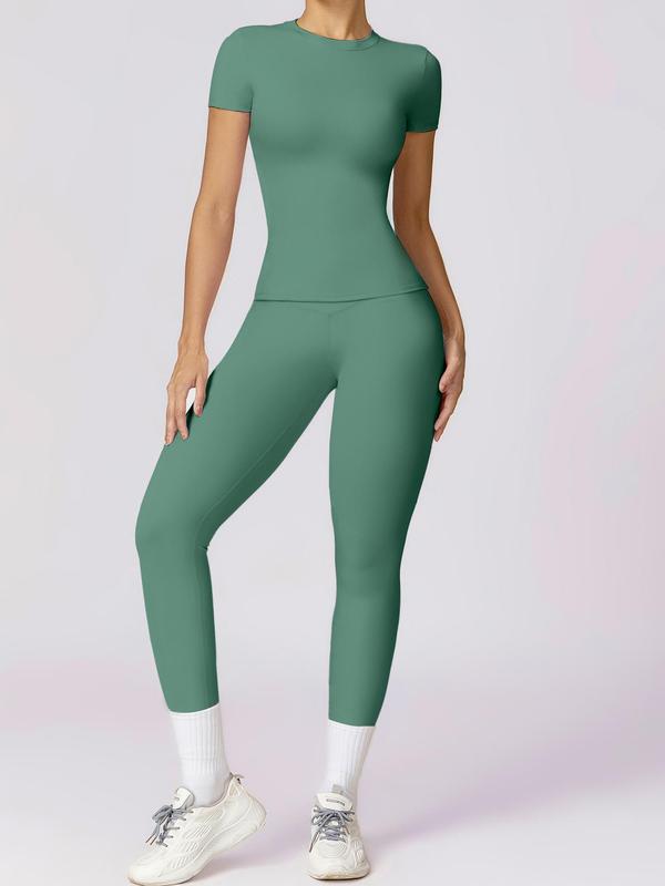 THE ICON ACTIVE TEE & HIGH WAIST LEGGINGS (SET)