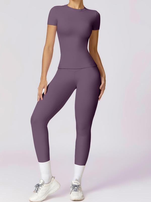 THE ICON ACTIVE TEE & HIGH WAIST LEGGINGS (SET)