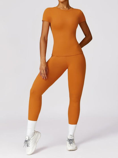 THE ICON ACTIVE TEE & HIGH WAIST LEGGINGS (SET)